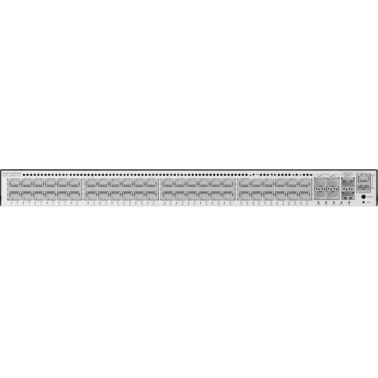 S5735-L48P4XE-A-V2 - 48*10/100/1000BASE-T ports, 4*10GE SFP+
ports, 2*12.5GE stack ports, PoE+, 1*AC power