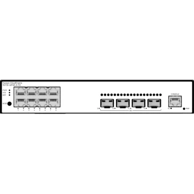 S5735-L8T4S-A-V2 - 8*10/100/1000BASE-T ports, 4*GE SFP ports, PoE+, AC power