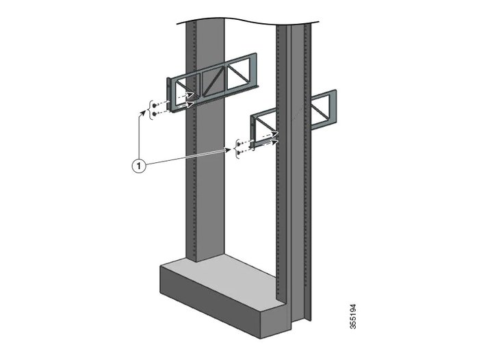 CATALYST 9400 SERIES - CATALYST 9400 SERIES 7 SLOT Switch SHELF INSTALL KIT