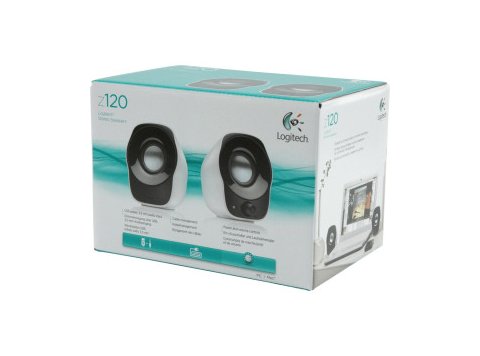 Z120 Kompakte Stereo-Lautsprecher - schwarz-weiß