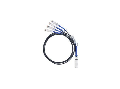 40GBASE ACTIVE OPTICAL QSFP - 40GBASE ACTIVE OPTICAL QSFP TO 4SFP BREAKOUT CABLE 1M