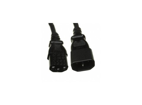POWER CORD C13 TO C14 - POWER CORD C13 TO C14 (RECESSED RECEPTACLE) 10A CATX