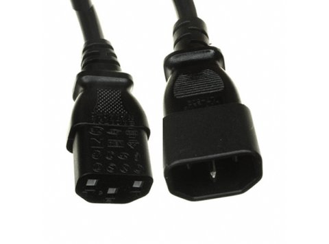 CABINET JUMPER POWER CORD 250 - CABINET JUMPER POWER CORD 250 VAC 16A C14-C13 CONNECTORS