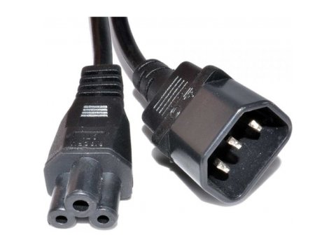 AC POWER CORD TYPE C5 TO C14 - AC POWER CORD TYPE C5 TO C14 CONVERTER CABLE US CANADA