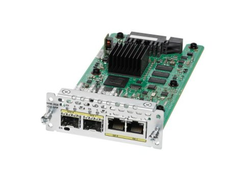 2-PORT GE WAN NIM DUAL-MODE - 2-PORT GE WAN NIM DUAL-MODE RJ45 + SFP