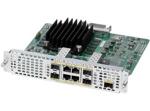 SM-X MODULE WITH 4-PORT DUAL-MO - SM-X MODULE WITH 4-PORT DUAL-MO GE/SFP OR 1-PORT 10G SFP+