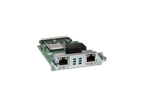 2-PORT 3RD GEN MULTIFLEX TRUNK - 2-PORT 3RD GEN MULTIFLEX TRUNK VOICE/WAN INT. CARD - T1/E1
