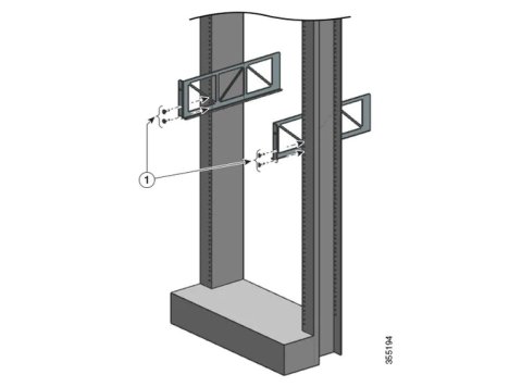 CATALYST 9400 SERIES - CATALYST 9400 SERIES 7 SLOT Switch SHELF INSTALL KIT