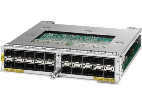 ASR 9000 20-PORT 1GE MODULAR - ASR 9000 20-PORT 1GE MODULAR PORT ADAPTER (SPARE)