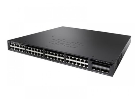 Cisco CATALYST 3650 48 PORT - Cisco CATALYST 3650 48 PORT FULL POE 4X1G UPLINK IP BASE