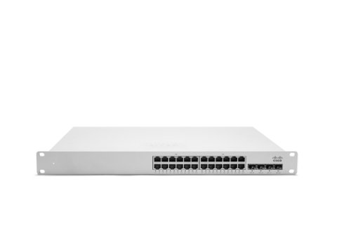 MERAKI MS350-24P-HW L3 STCK - MERAKI MS350-24P-HW L3 STCK CLD-MNGD 24XGIGE 370W POE SWITCH