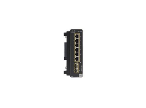 CATALYST IE3300 RUGGED 6 PORT - CATALYST IE3300 RUGGED 6 PORT GE COPPER + 2 PORT SFP MODULE