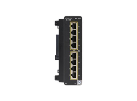 CATALYST IE3400 RUGGED - CATALYST IE3400 RUGGED 8 PORT GE ADV EXP MODULE