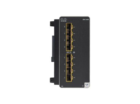 CAT IE3400 WITH 8 GE SFP PORTS - CAT IE3400 WITH 8 GE SFP PORTS EXPANSION MODULE