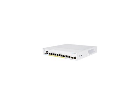 CBS350 MANAGED 8-PORT - CBS350 MANAGED 8-PORT GE POE EXT PS 2X1G COMBO
