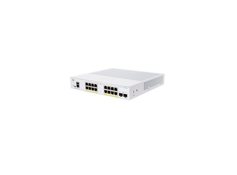 CBS350 MANAGED 16-PORT - CBS350 MANAGED 16-PORT GE POE EXT PS 2X1G SFP