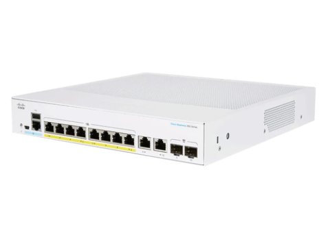 CBS250 SMART 8-PORT GE - CBS250 SMART 8-PORT GE PARTIAL POE EXT PS 2X1G COMBO