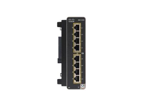 CATALYST IE3400 WITH 8 GE COPPE - CATALYST IE3400 WITH 8 GE COPPE POE/POE+ EXPANSION MODULE