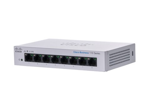 CBS110 UNMANAGED 8-PORT GE - CBS110 UNMANAGED 8-PORT GE DESKTOP EXT PS