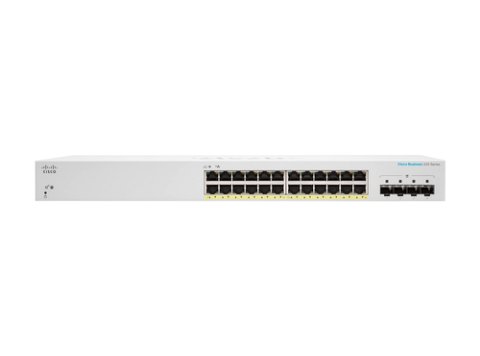 CBS220 SMART 24-PORT GE FULL - CBS220 SMART 24-PORT GE FULL POE 4X10G SFP+