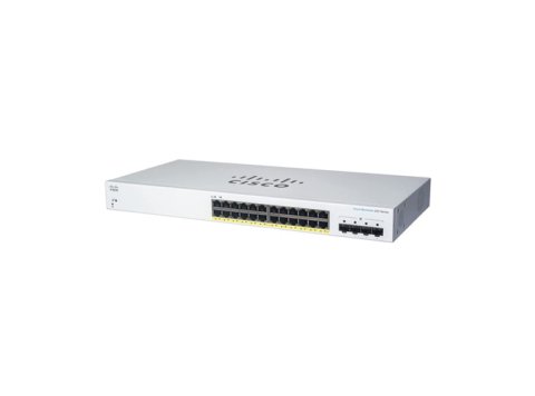CBS220 SMART 24-PORT GE FULL - CBS220 SMART 24-PORT GE FULL POE 4X1G SFP