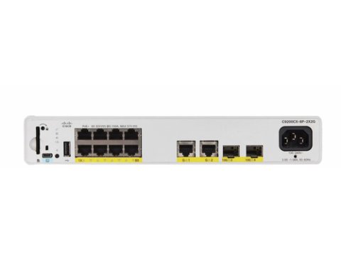 CATALYST 9000 COMPACT SWITCH 8 - CATALYST 9000 COMPACT SWITCH 8 PORT POE+ 240W ESSENTIALS
