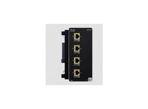 CATALYST IE3300 EXPANSION - CATALYST IE3300 EXPANSION MODULE WITH 4 2.5G COPPER (4PPOE