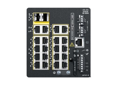 IE3100 W/18GE COPPER 2GE COMBO - IE3100 W/18GE COPPER 2GE COMBO FIXED SYS NETWORK ESSENTIALS