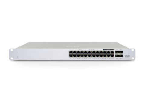 MERAKI MS130-24P CLOUD MANAGED - MERAKI MS130-24P CLOUD MANAGED 24GE 370W POE SWITCH