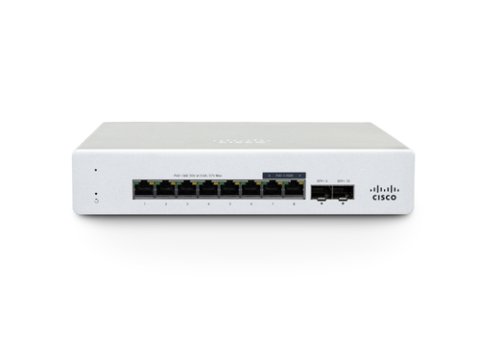 MERAKI MS130-8P CLOUD MANAGED - MERAKI MS130-8P CLOUD MANAGED 8GE 120W POE SWITCH