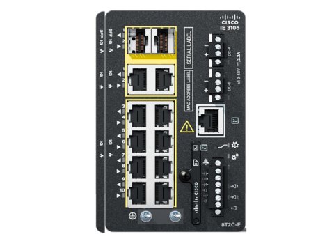 IE3105 W/8GE COPPER 2GE COMBO - IE3105 W/8GE COPPER 2GE COMBO ADV FEAT FIXED SYS NET ESSENT