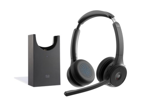 HEADSET 722 WIRELESS DUAL+STAND - HEADSET 722 WIRELESS DUAL+STAND CARBON BLACK USBA BUNDLE