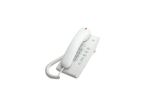 Cisco UNIFIED IP PHONE 6901 - Cisco UNIFIED IP PHONE 6901 WHITE SLIMLINE HANDSET