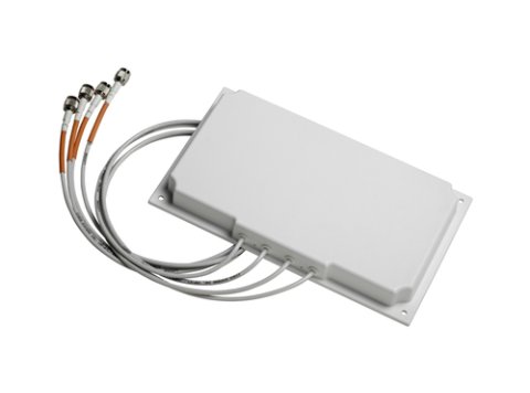 2.4 GHZ 6 DBI/5 GHZ 6 DBI - 2.4 GHZ 6 DBI/5 GHZ 6 DBI DIRECTIONAL ANT.4-PORT RP-TNC