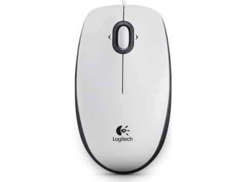 B100 Optische USB-Maus - weiß