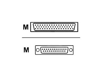 CABLE RS-530 DTE MALE - SM - CABLE RS-530 DTE MALE - SM SERIAL 10 FEET
