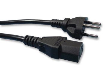 AC POWER CORD TYPE C5 EUROPE - AC POWER CORD TYPE C5 EUROPE 10A250V2500MM -40C TO +85C