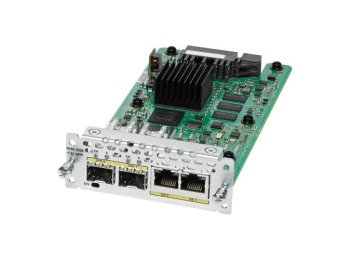 2-PORT GE WAN NIM DUAL-MODE - 2-PORT GE WAN NIM DUAL-MODE RJ45 + SFP