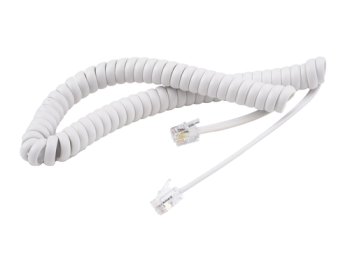 SPARE HANDSET CORD WHITE FOR - SPARE HANDSET CORD WHITE FOR Cisco 8800 DX600 SERIES
