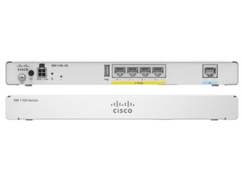 ISR1100 SERIES ROUTER 4 ETH - ISR1100 SERIES ROUTER 4 ETH LAN/WAN PORTS 4G RAM