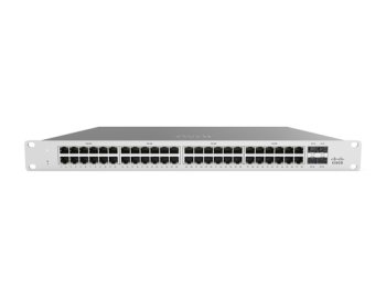 MERAKI MS120-48FP 1G L2 CLD - MERAKI MS120-48FP 1G L2 CLD MANAGED 48X GIGE 740W POE SWITCH