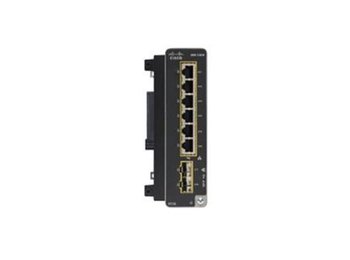 CATALYST IE3300 RUGGED 6 PORT - CATALYST IE3300 RUGGED 6 PORT GE COPPER + 2 PORT SFP MODULE
