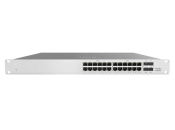 MERAKI MS125-24P 10G L2 CLD-MNG - MERAKI MS125-24P 10G L2 CLD-MNG 24X GIGE 370W POE SWITCH