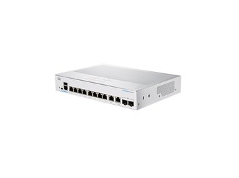 CBS350 MANAGED 8-PORT - CBS350 MANAGED 8-PORT GE EXT PS 2X1G COMBO