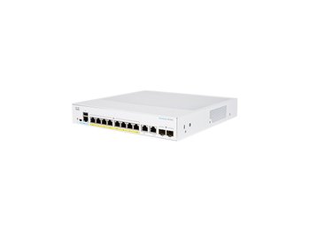 CBS350 MANAGED 8-PORT - CBS350 MANAGED 8-PORT GE POE EXT PS 2X1G COMBO