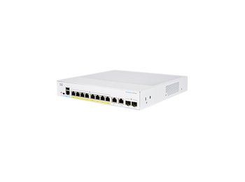 CBS350 MANAGED 8-PORT - CBS350 MANAGED 8-PORT GE FULL POE 2X1G COMBO