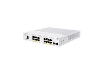 CBS350 MANAGED 16-PORT - CBS350 MANAGED 16-PORT GE POE EXT PS 2X1G SFP