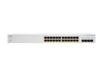CBS220 SMART 24-PORT GE FULL - CBS220 SMART 24-PORT GE FULL POE 4X10G SFP+