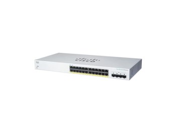 CBS220 SMART 24-PORT GE FULL - CBS220 SMART 24-PORT GE FULL POE 4X1G SFP