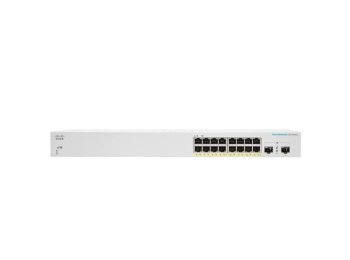 CBS220 SMART 16-PORT GE POE - CBS220 SMART 16-PORT GE POE 2X1G SFP